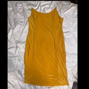 Mustard Yellow Dress